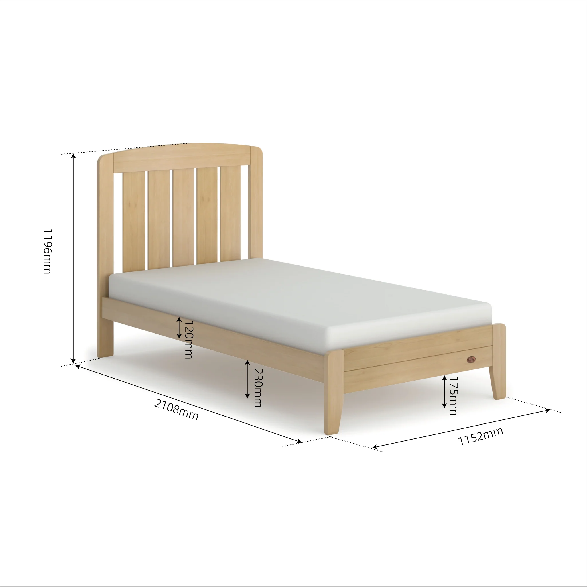 Alice King Single Bed - Image 2