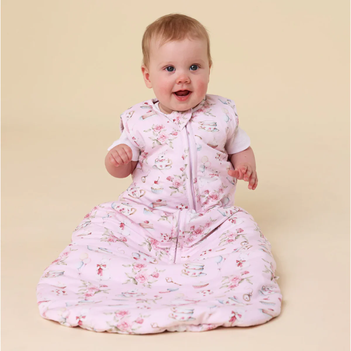 Alice's Tea Party Organic Sleeping Bag