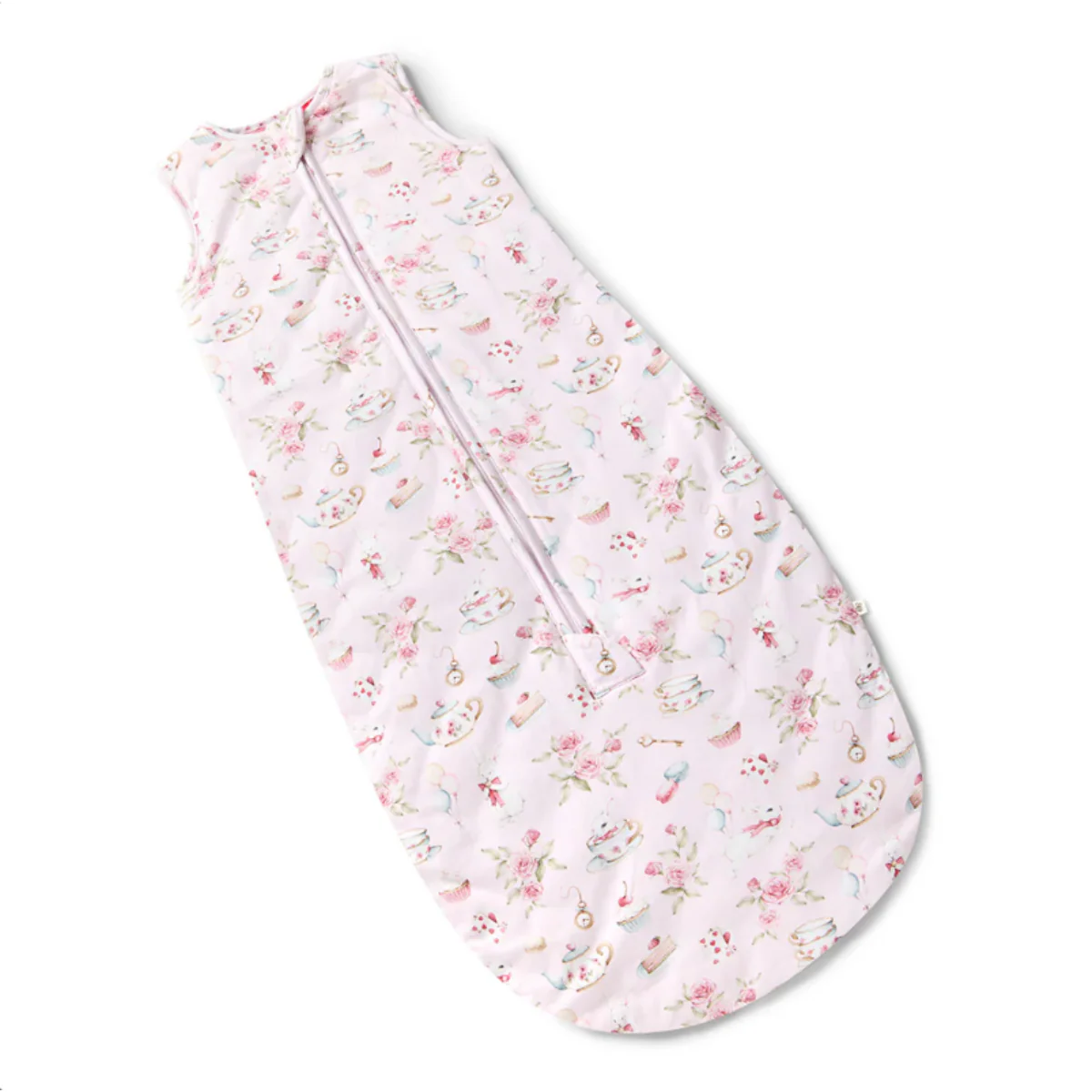 Alice's Tea Party Organic Sleeping Bag - Image 5