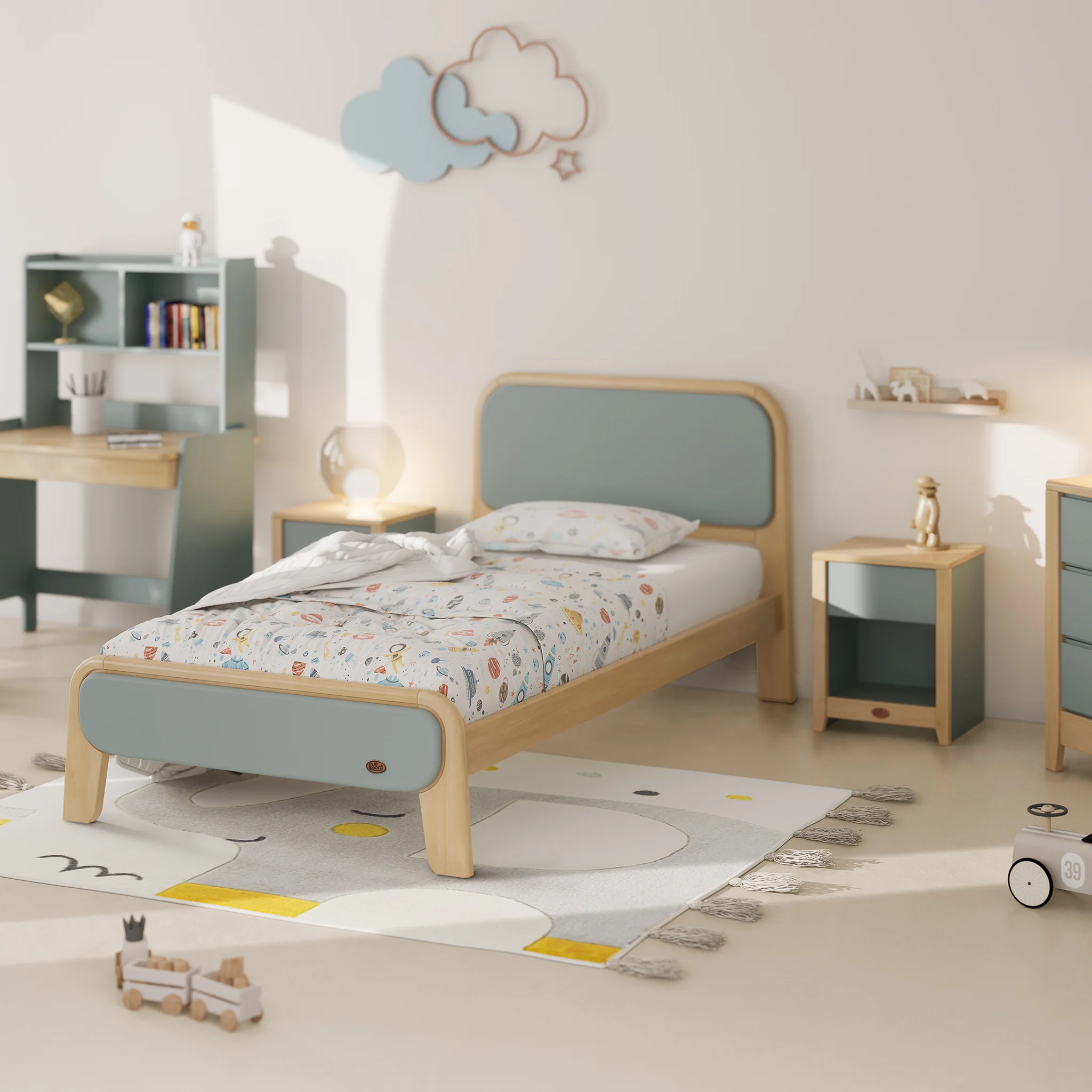 Altona King Single Bed - Image 3
