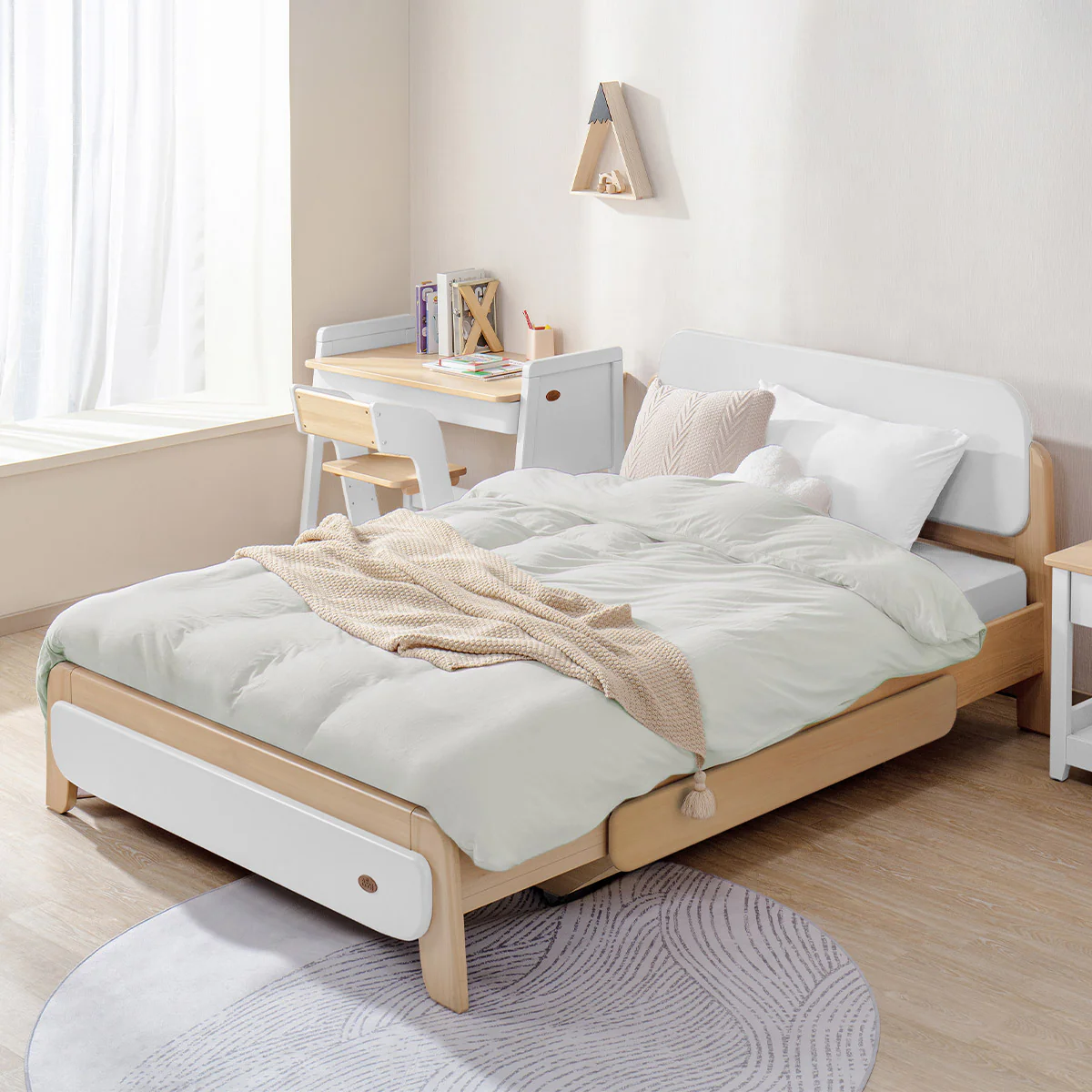 Avalon Double Bed with 2 Under Bed Drawers Package