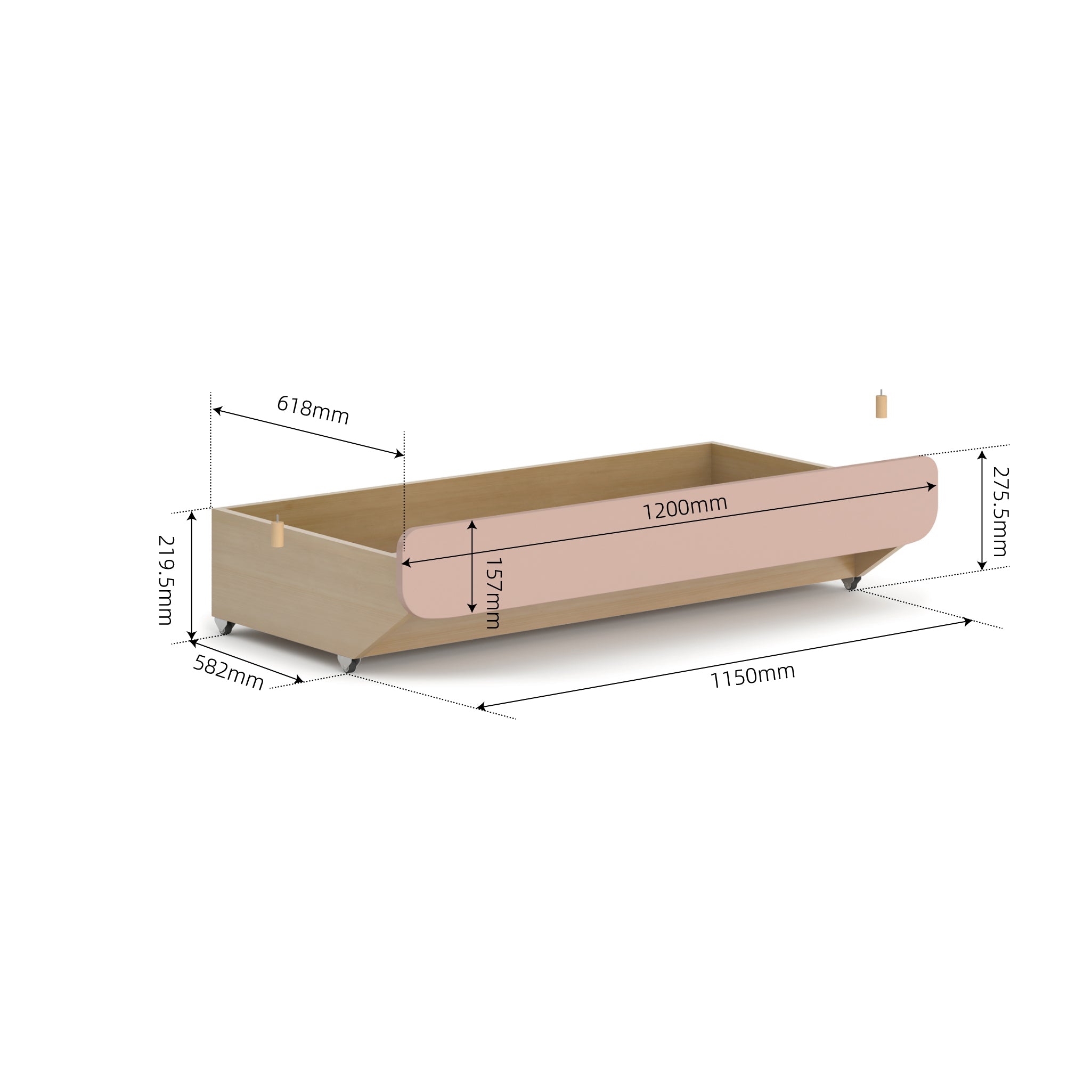 Avalon Under Bed Storage Drawer - Image 9