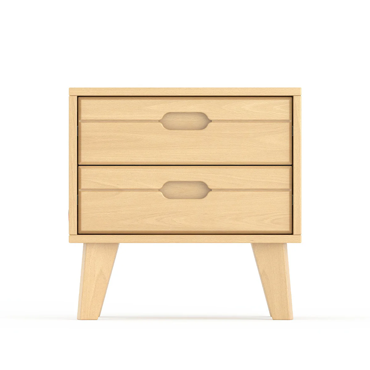 Ballet 2 Drawer Bedside Table - Image 11