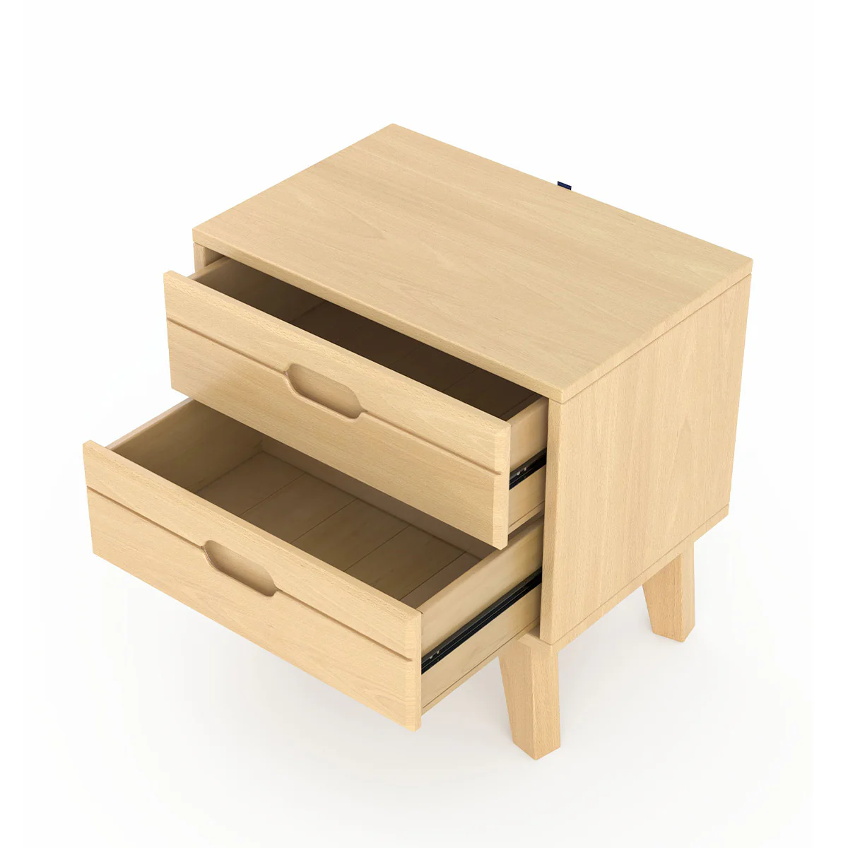 Ballet 2 Drawer Bedside Table - Image 13