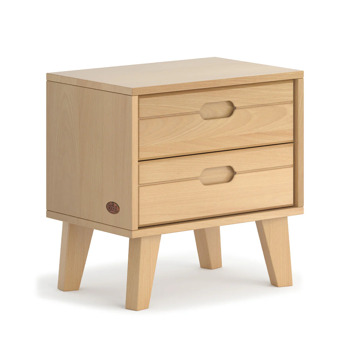 Ballet 2 Drawer Bedside Table - Image 9