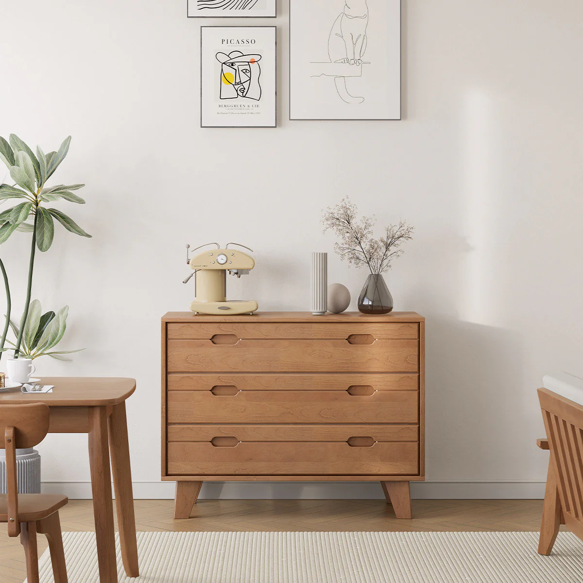 Ballet 3 Drawer Dresser | Solid Timber | Boori Australia - Image 17