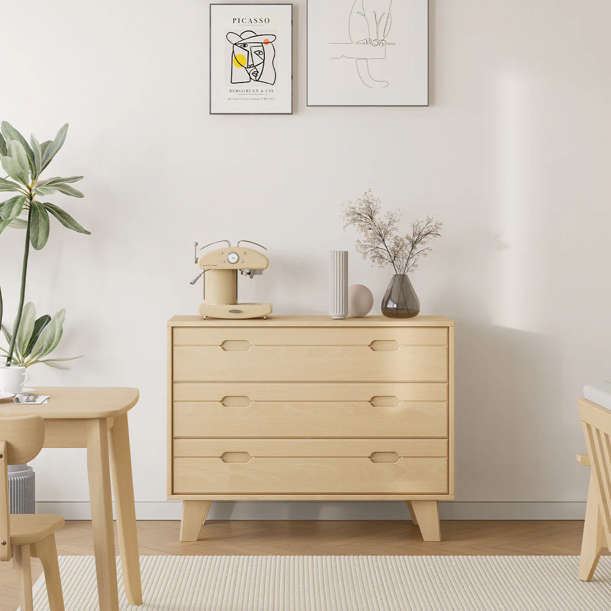 Ballet 3 Drawer Dresser | Solid Timber | Boori Australia - Image 3