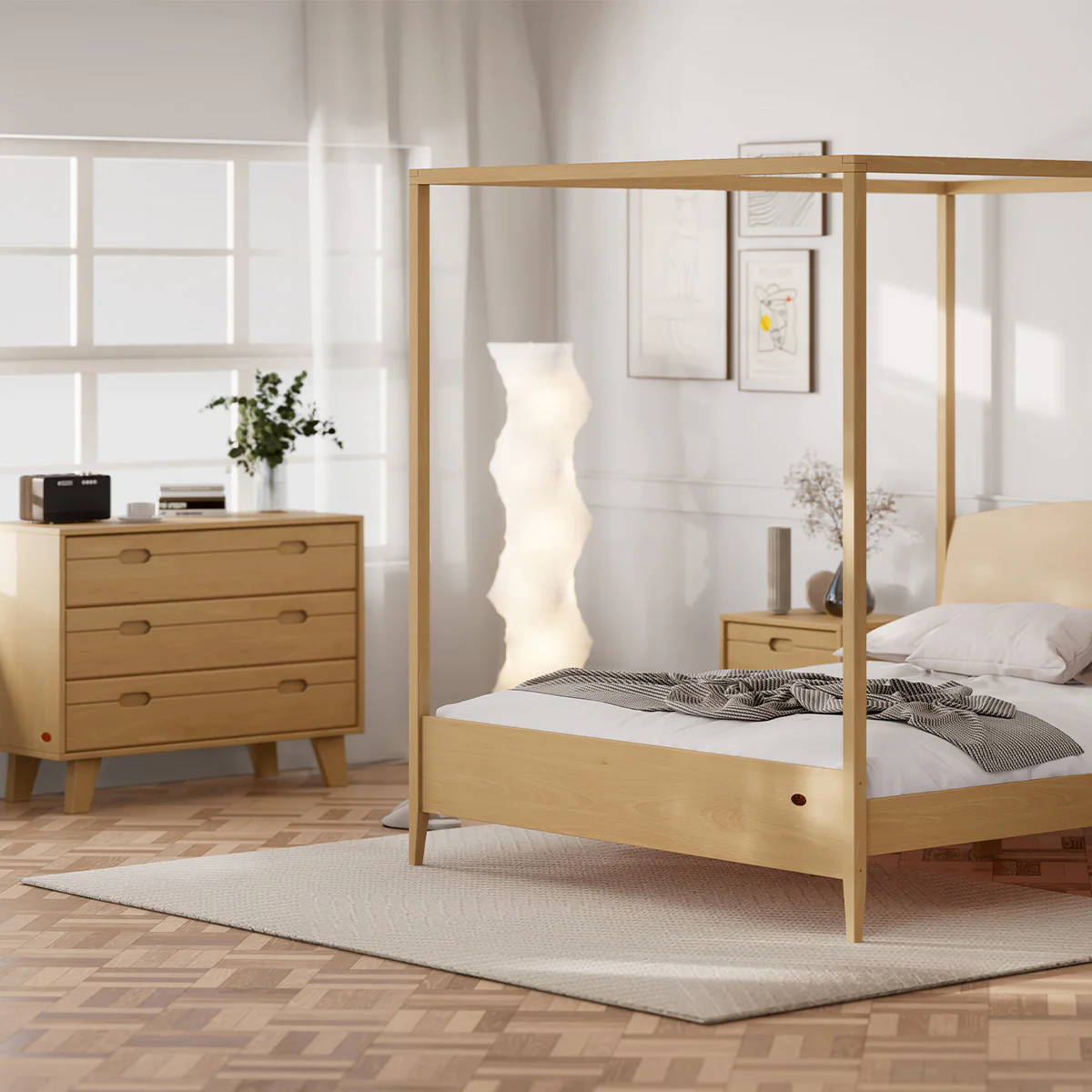Ballet 3 Drawer Dresser | Solid Timber | Boori Australia - Image 7