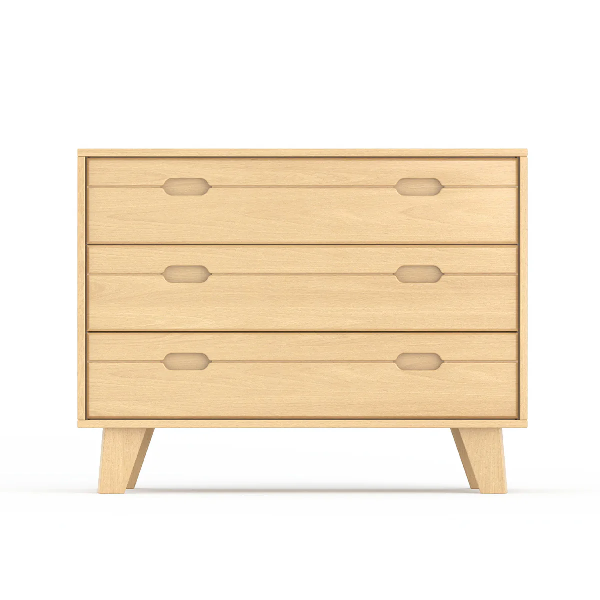 Ballet 3 Drawer Dresser | Solid Timber | Boori Australia - Image 9