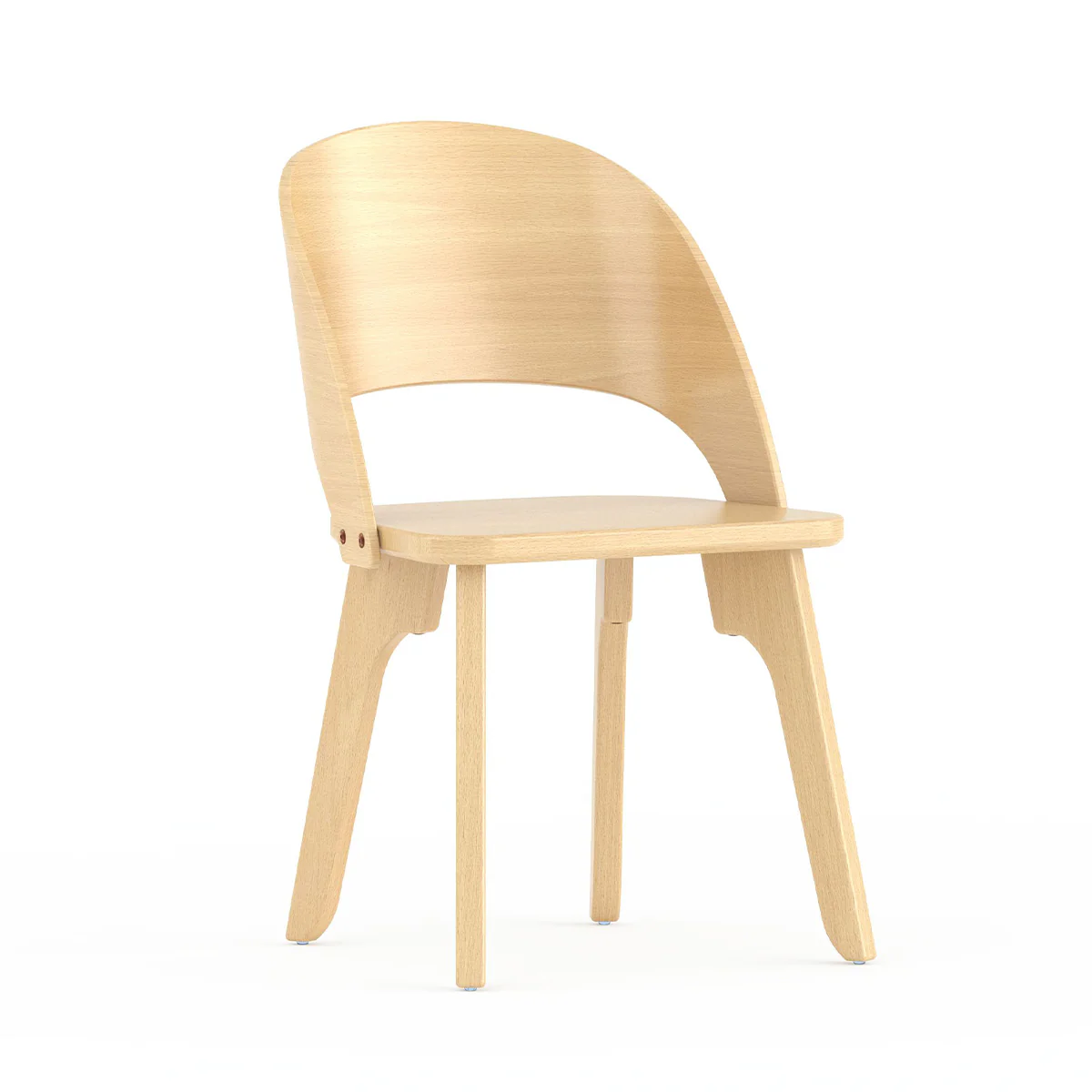 Ballet Curved Dining Chair - Image 16