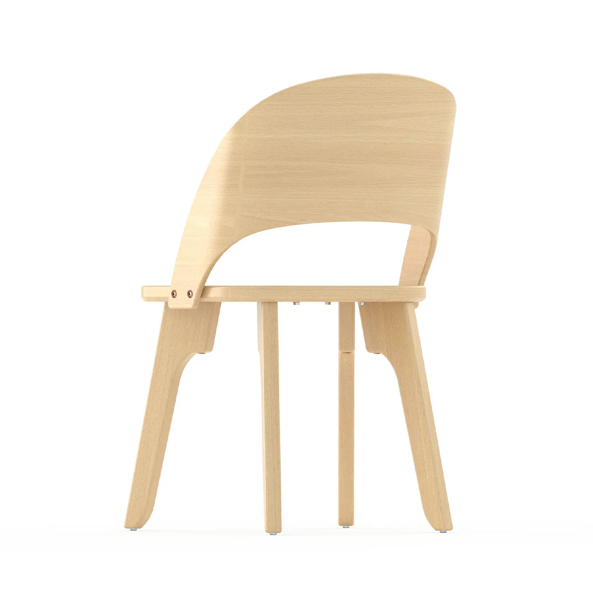 Ballet Curved Dining Chair - Image 17