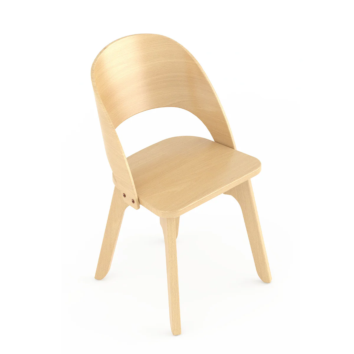 Ballet Curved Dining Chair - Image 19