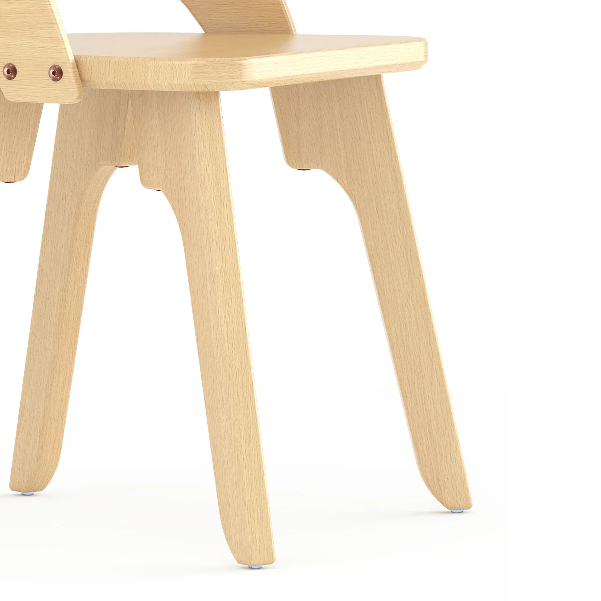 Ballet Curved Dining Chair - Image 20