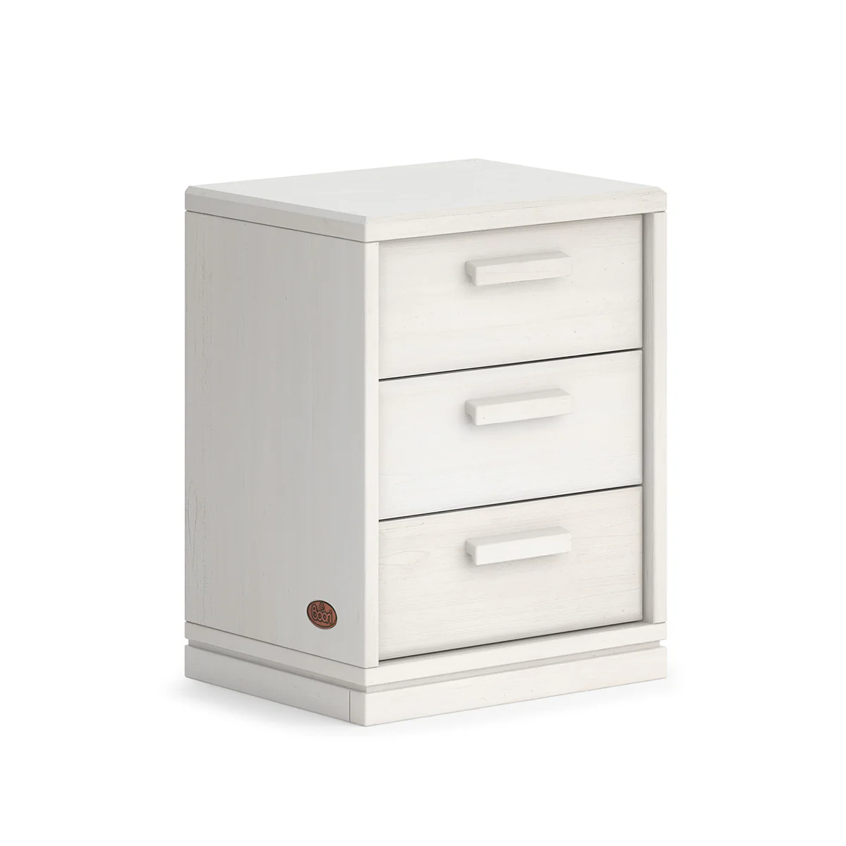 Block 3 Drawer Bedside Table - Image 19