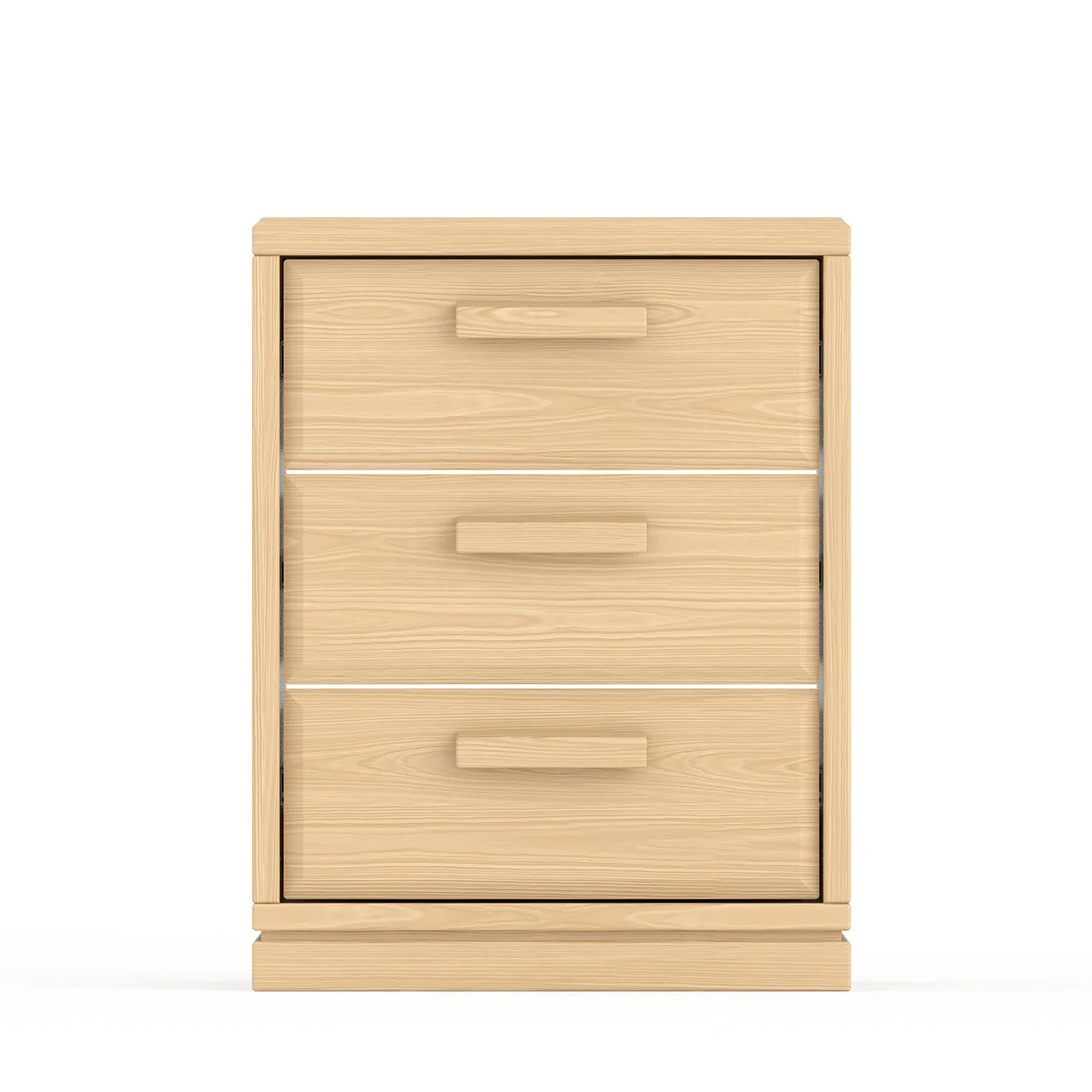 Block 3 Drawer Bedside Table - Image 22