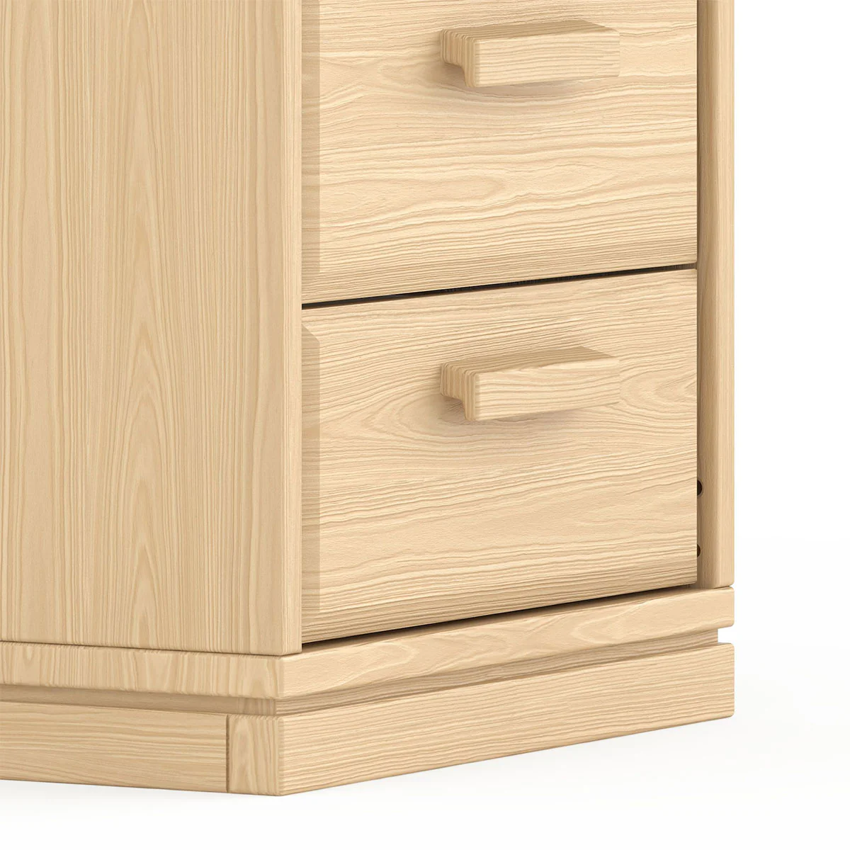 Block 3 Drawer Bedside Table - Image 27