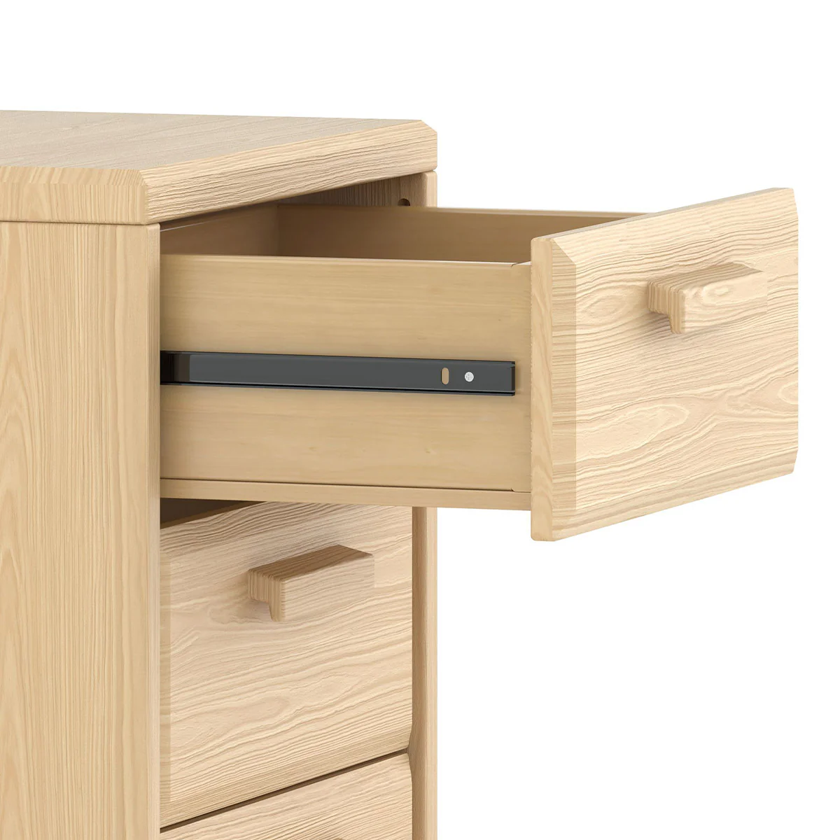 Block 3 Drawer Bedside Table - Image 28