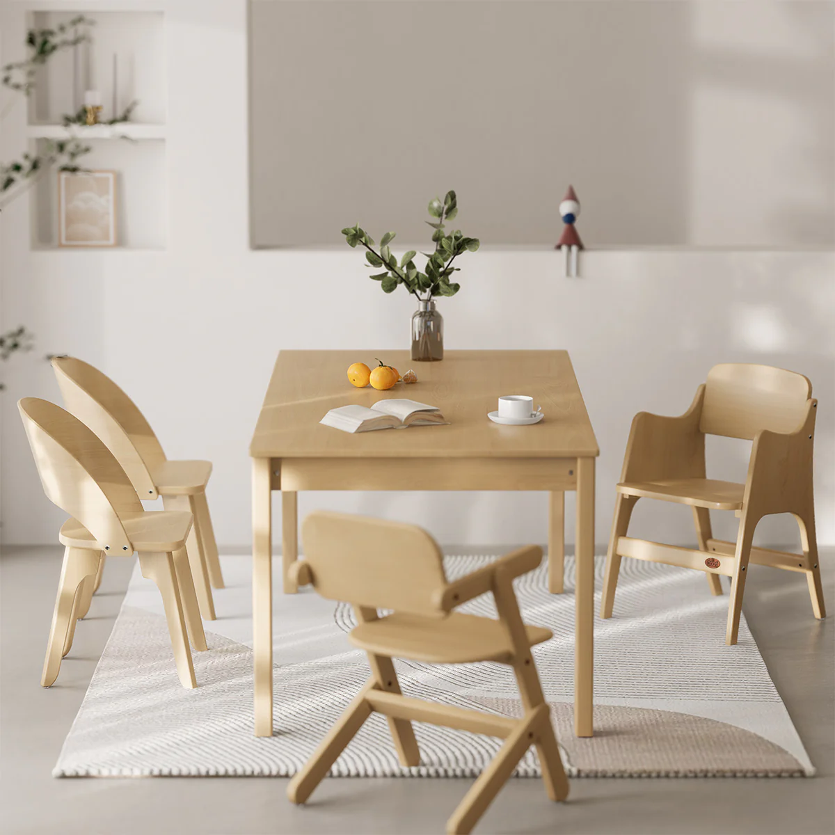 Block Dining Table (1.8m) - Image 6