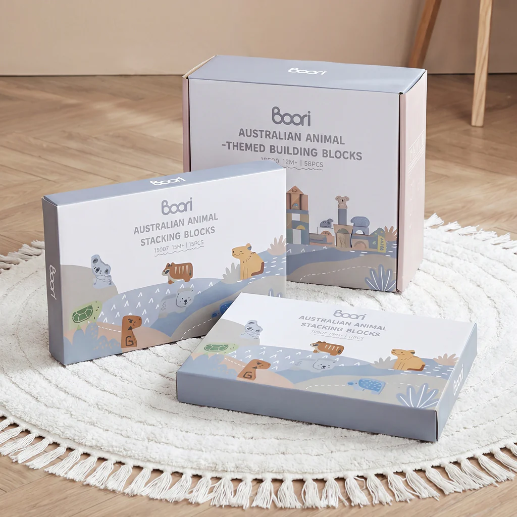 Aussie Animal Stacking Blocks - Natural - Image 7