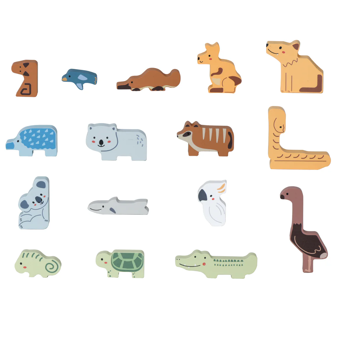Aussie Animal Stacking Blocks - Coloured - Image 8