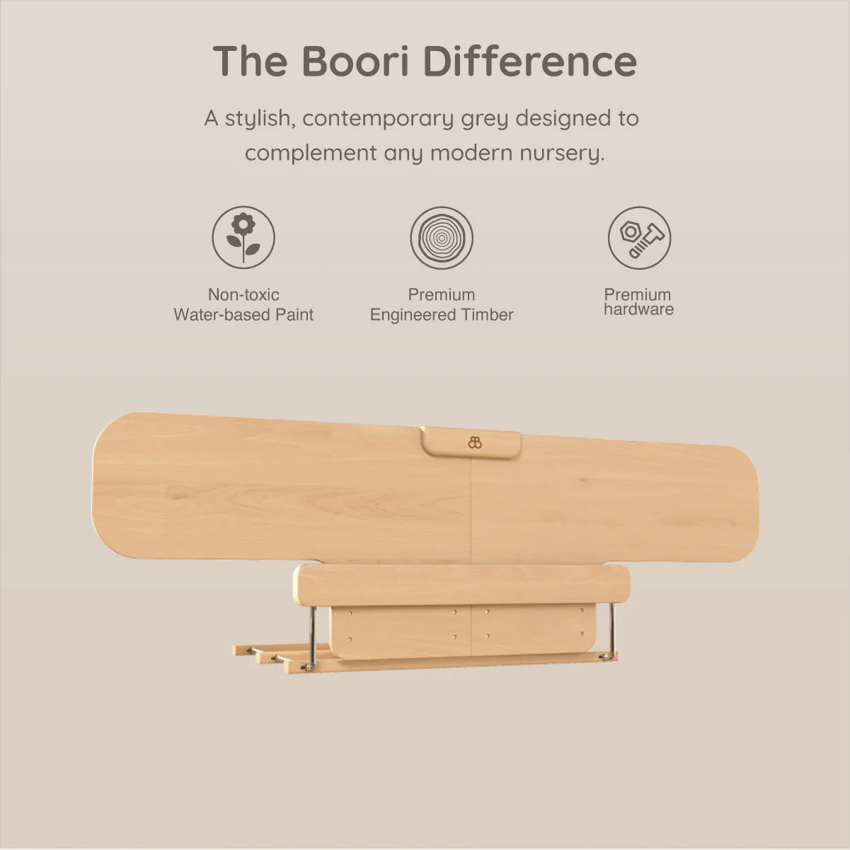 Long Height Adjustable Kids Bed Guard Panel - Image 6