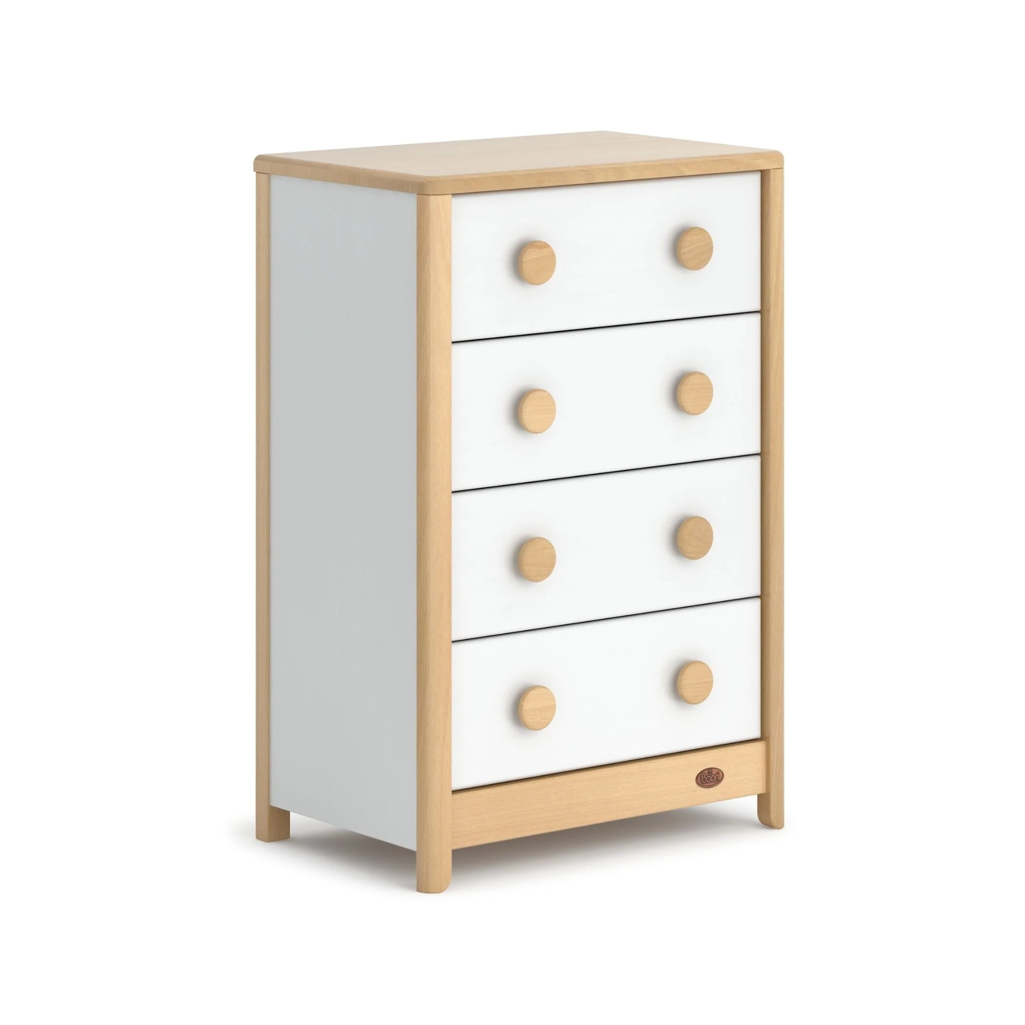 Byron 4 Drawer Chest | Scandi Nursery Dresser - Image 6