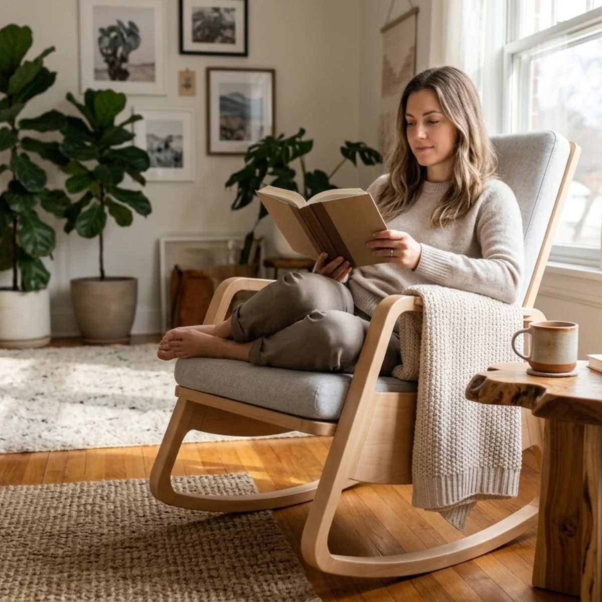 Byron Rocking Chair - Image 3