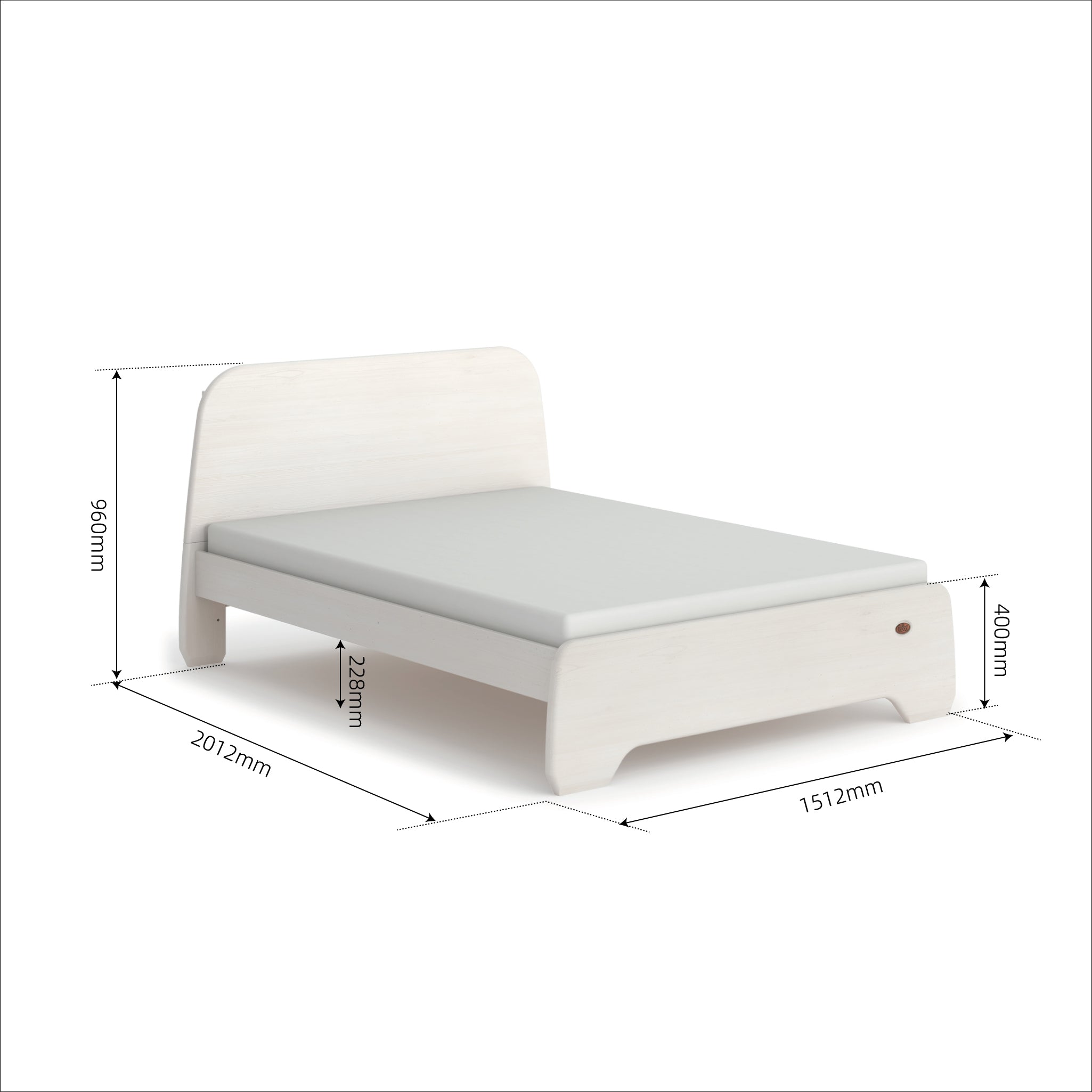 Cloud Double Bed - Image 10