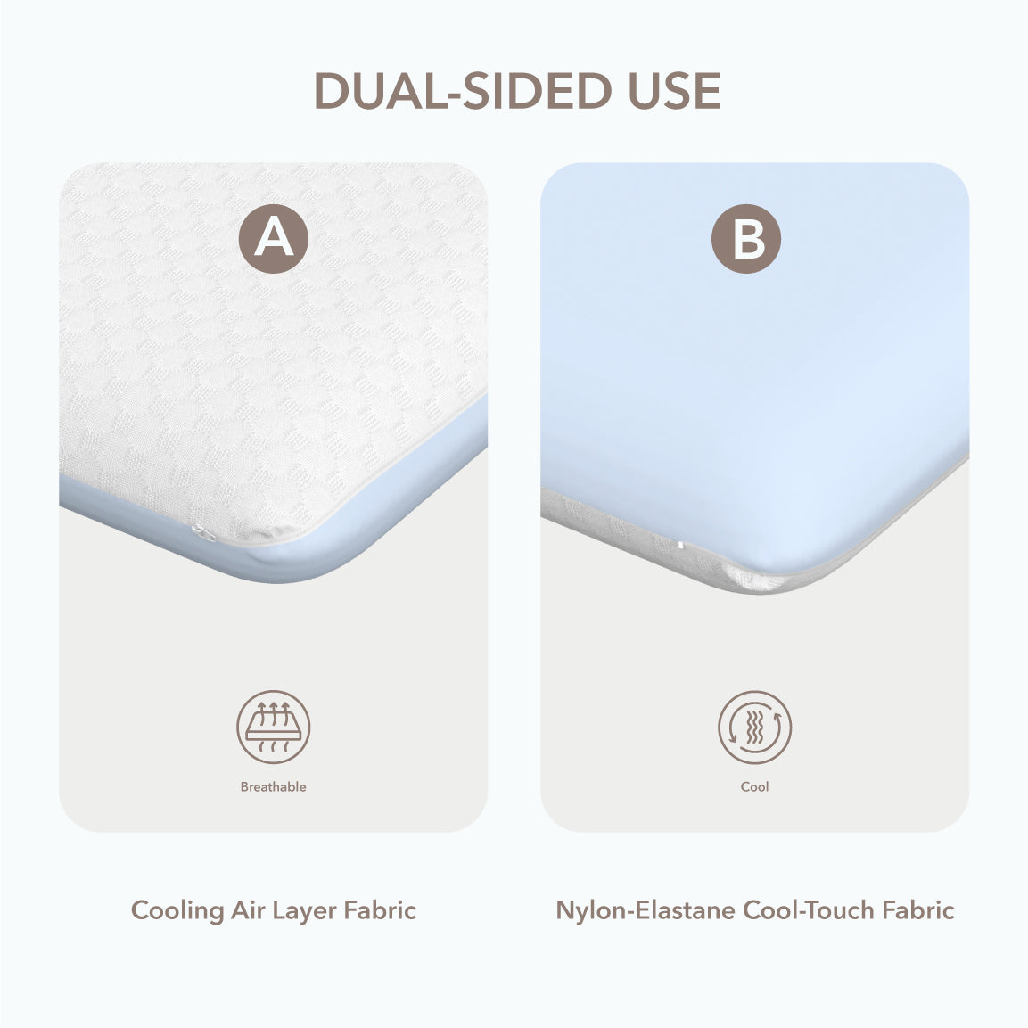 Cool Dreamer Memory Foam Pillow | Cooling Gel Support - Image 5