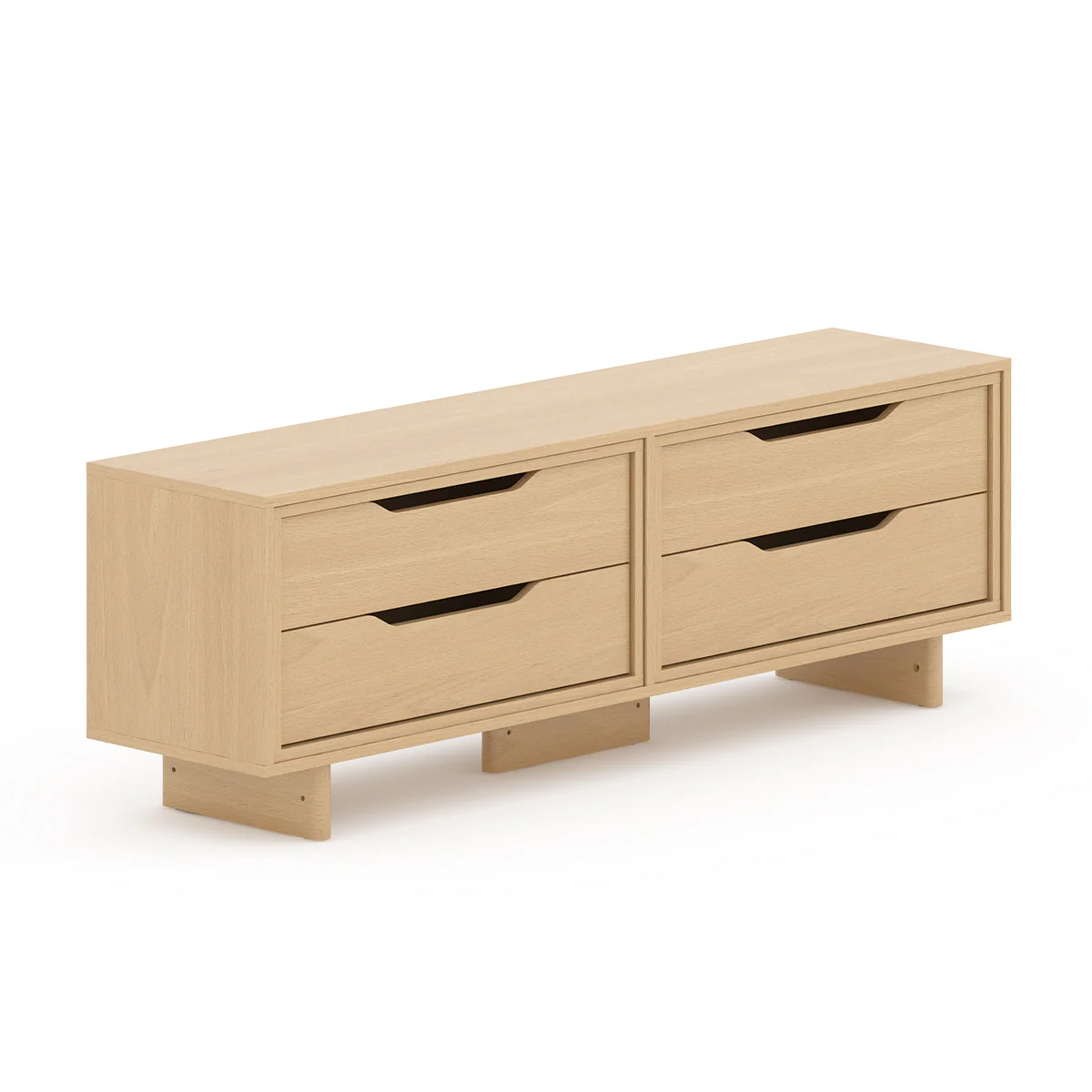 Entertainment Unit (1.66m) + 4 Drawers - Image 5