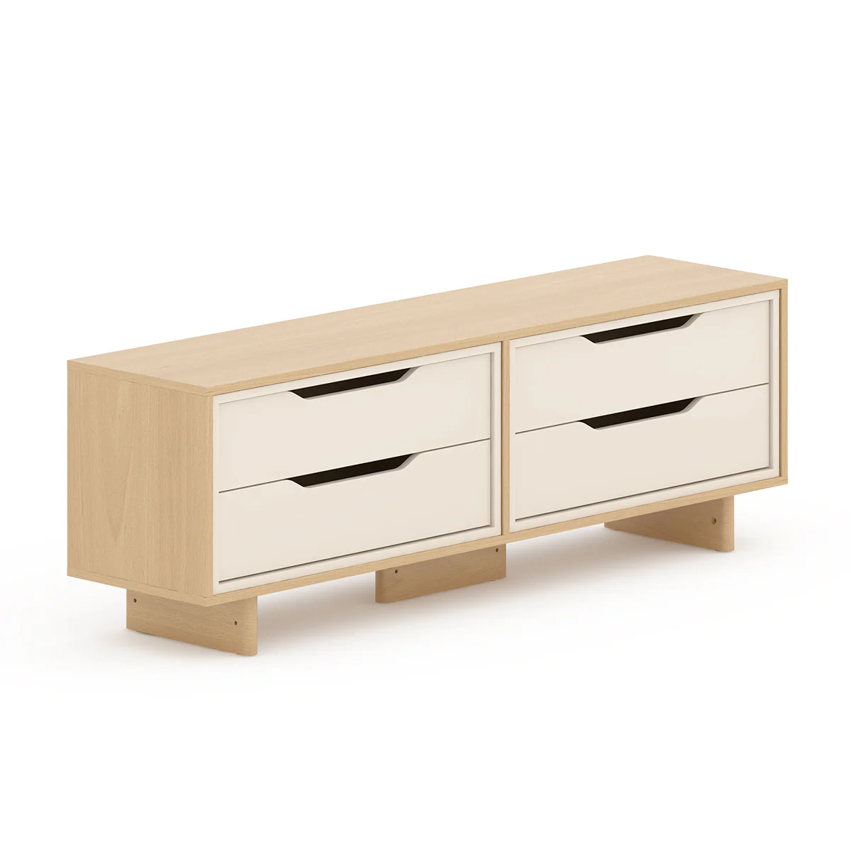 Entertainment Unit (1.66m) + 4 Drawers - Image 9