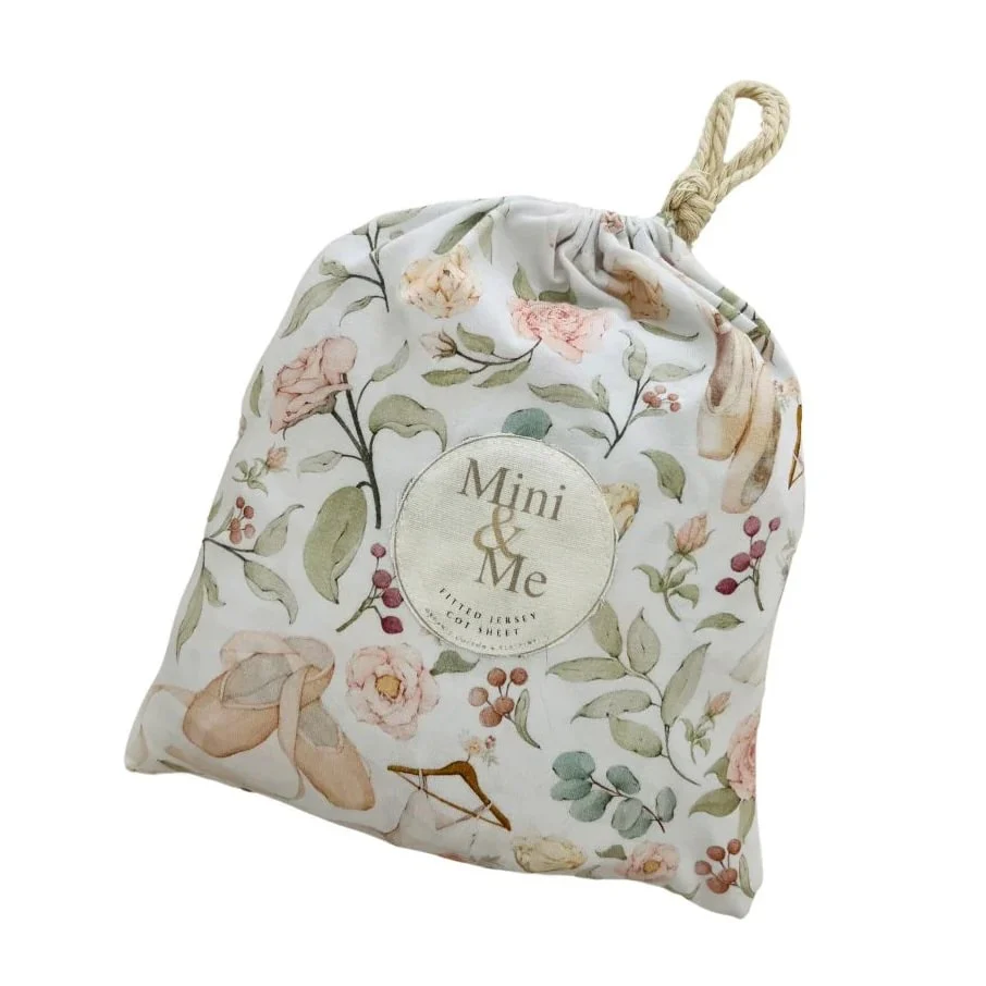 Cuddle Bug Cot Fitted Sheet - Amelia - Image 2