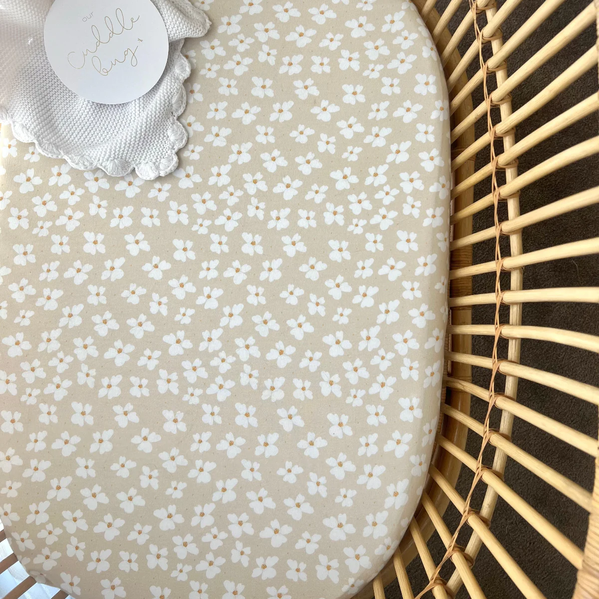 Cuddle Bug Cot Fitted Sheet - Lottie - Image 3