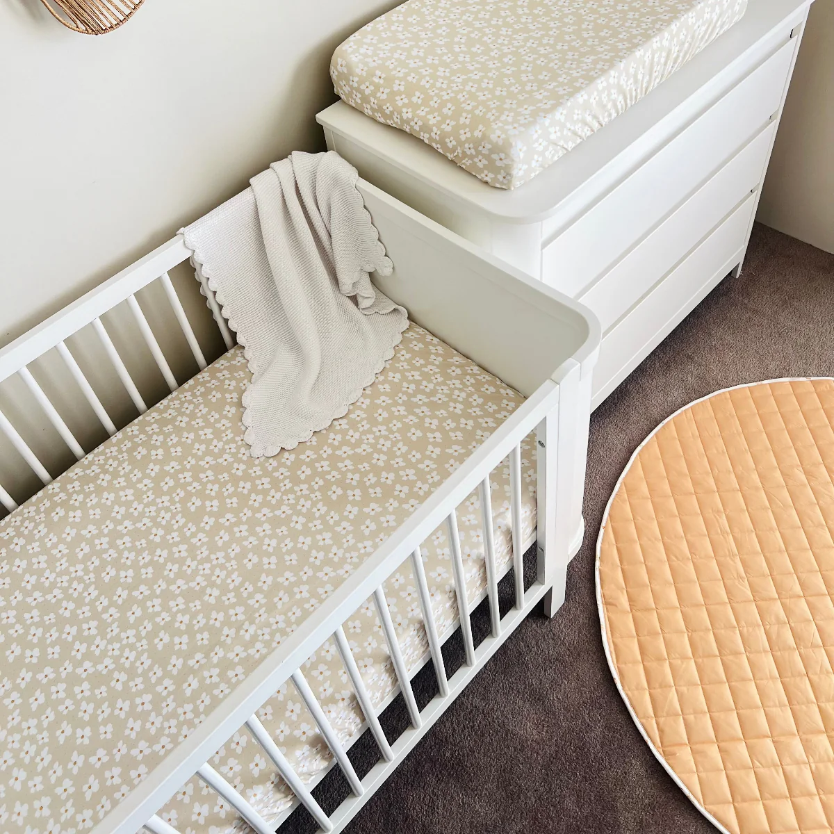 Cuddle Bug Cot Fitted Sheet - Lottie - Image 5