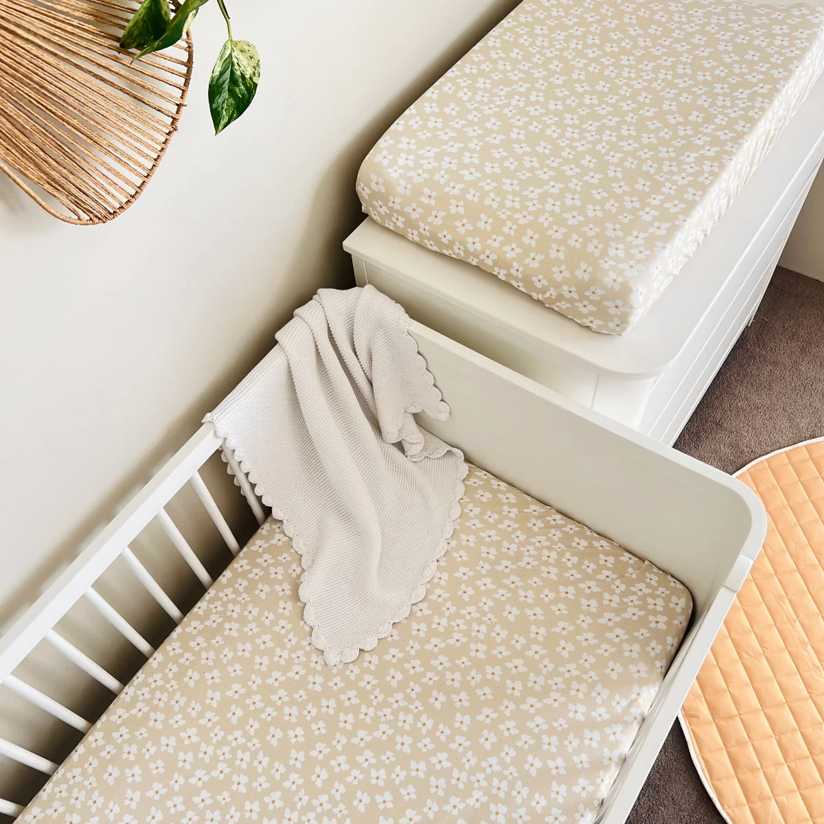 Cuddle Bug Cot Fitted Sheet - Lottie - Image 6