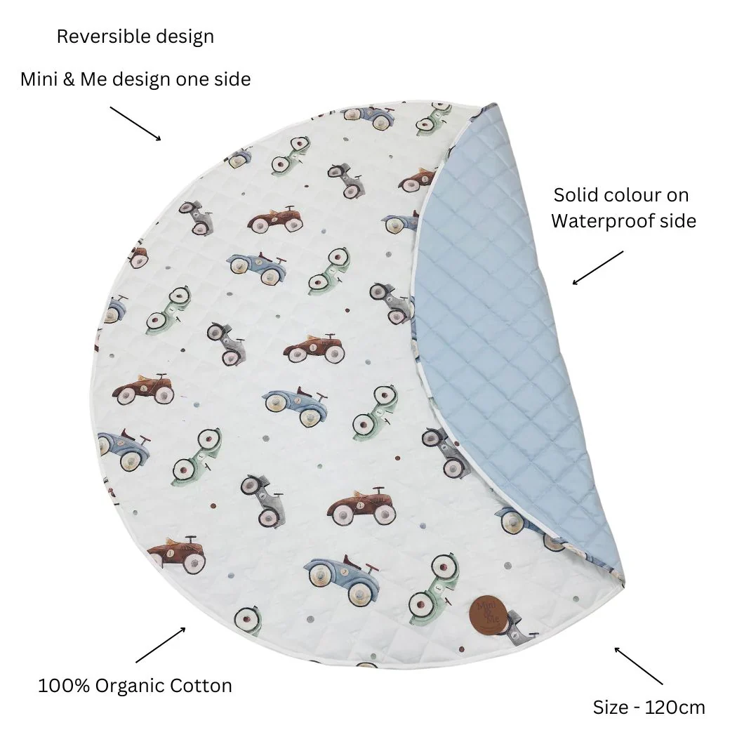 Cuddle Bug Padded Waterproof Playmat - Cars - Image 6