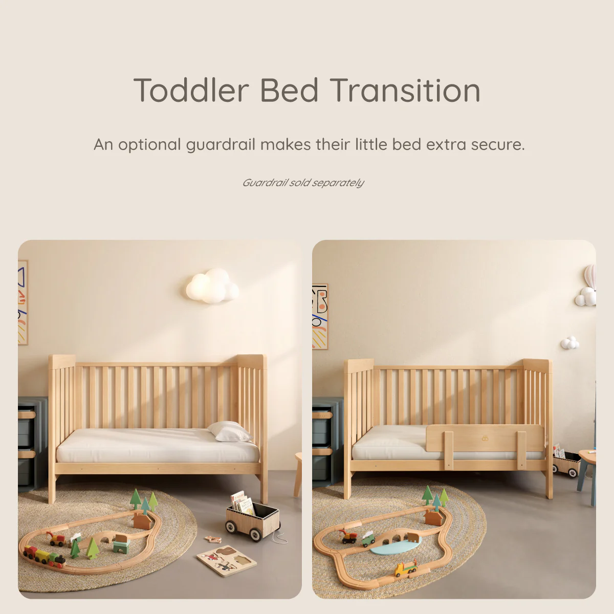 Daintree Baby Cot - Dropside - Image 6