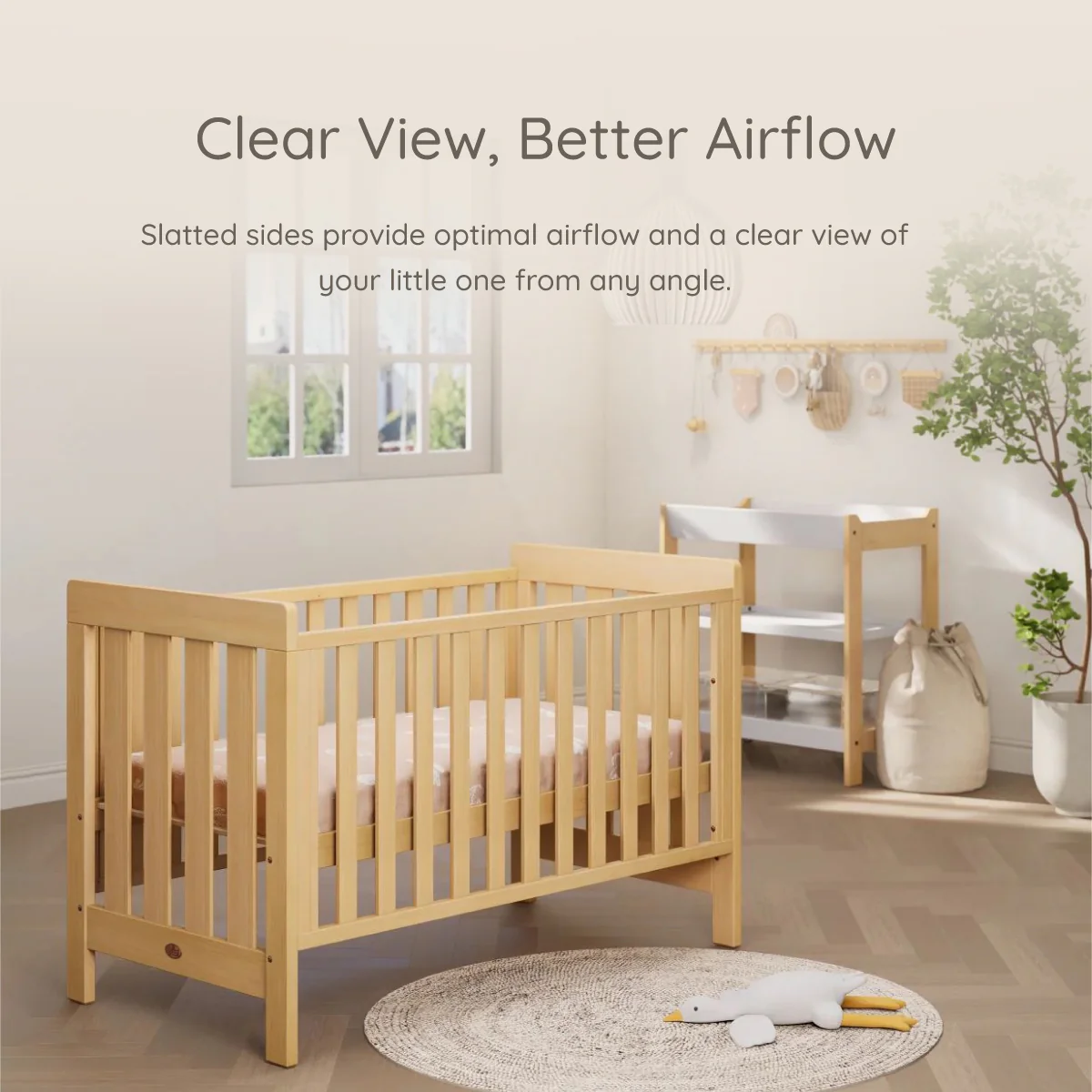 Daintree Baby Cot - Dropside - Image 7