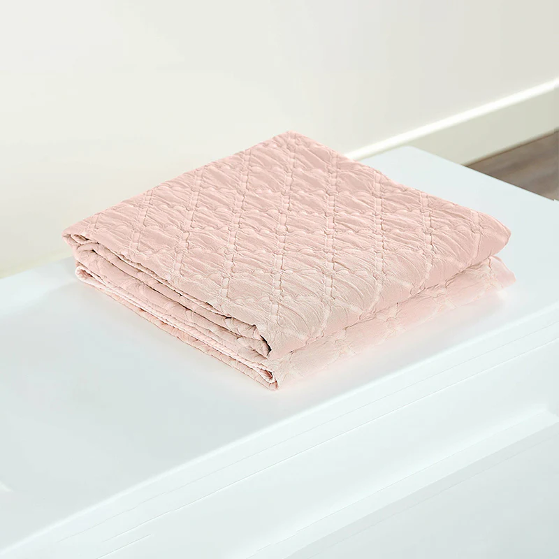 Diamond Jacquard Cotton Blanket - Image 4