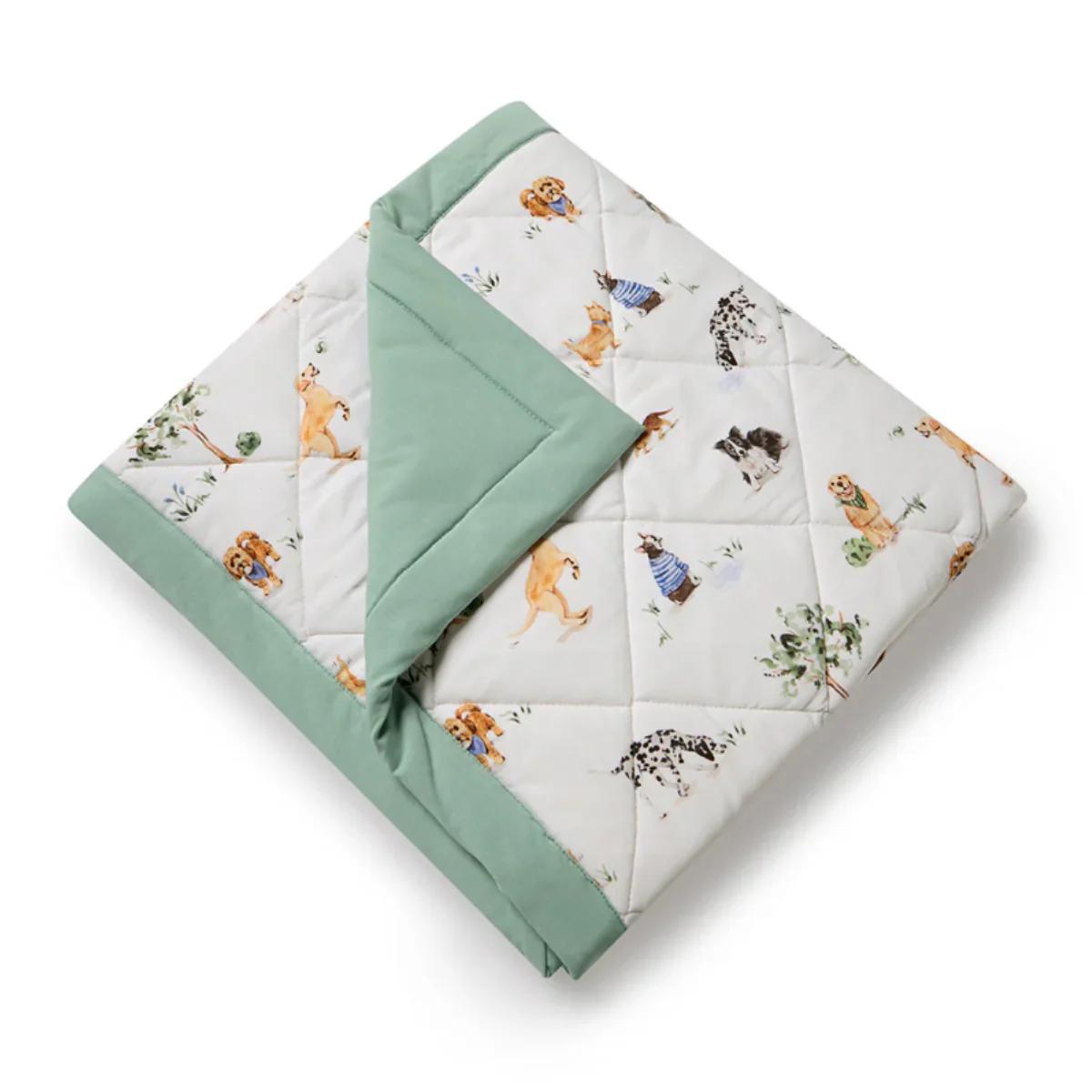Dog Park Organic Cotton Cot Comforter - Image 5