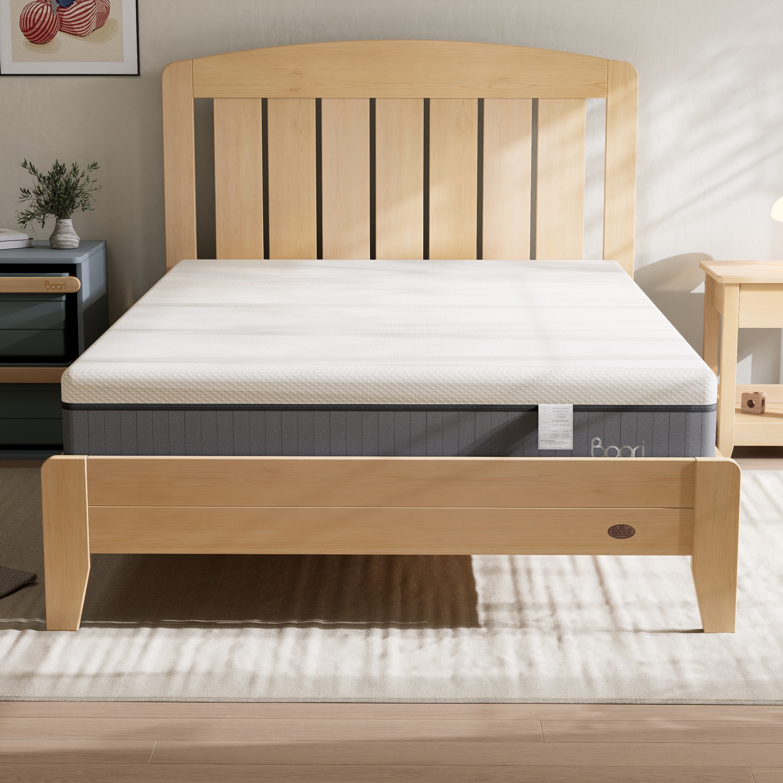 Double Lux Pocket Spring Mattress 190 x 136 x 26cm - Image 10