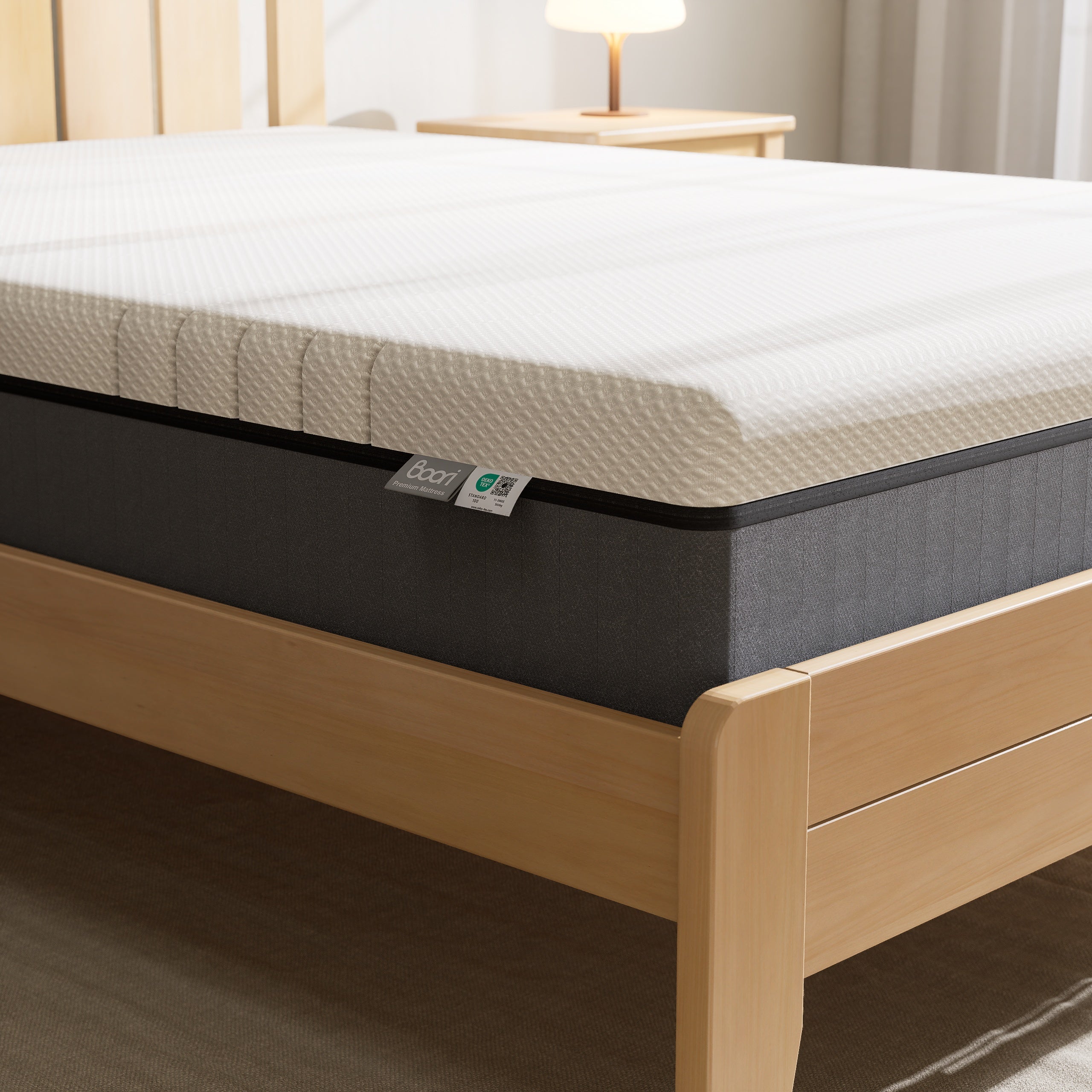Double Lux Pocket Spring Mattress 190 x 136 x 26cm - Image 12