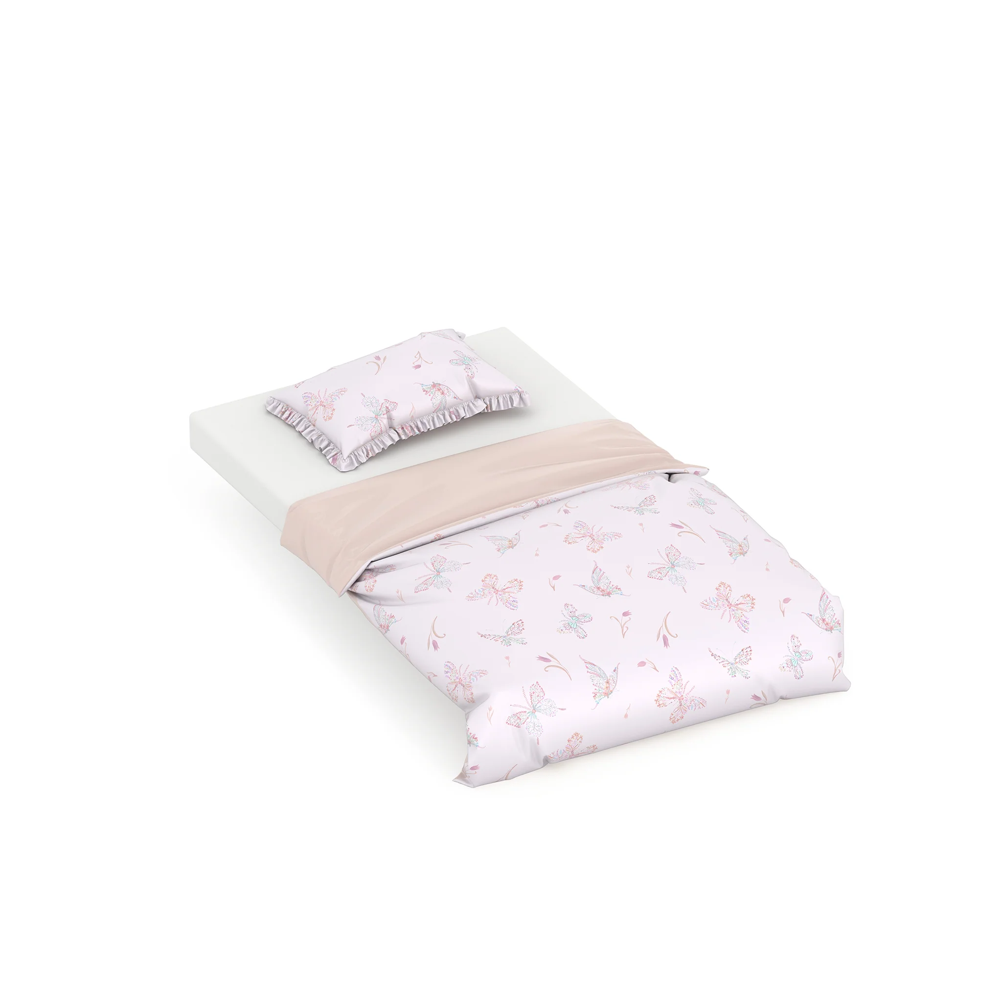 Dreamy Butterfly Single Quilt Cover Set - Image 3