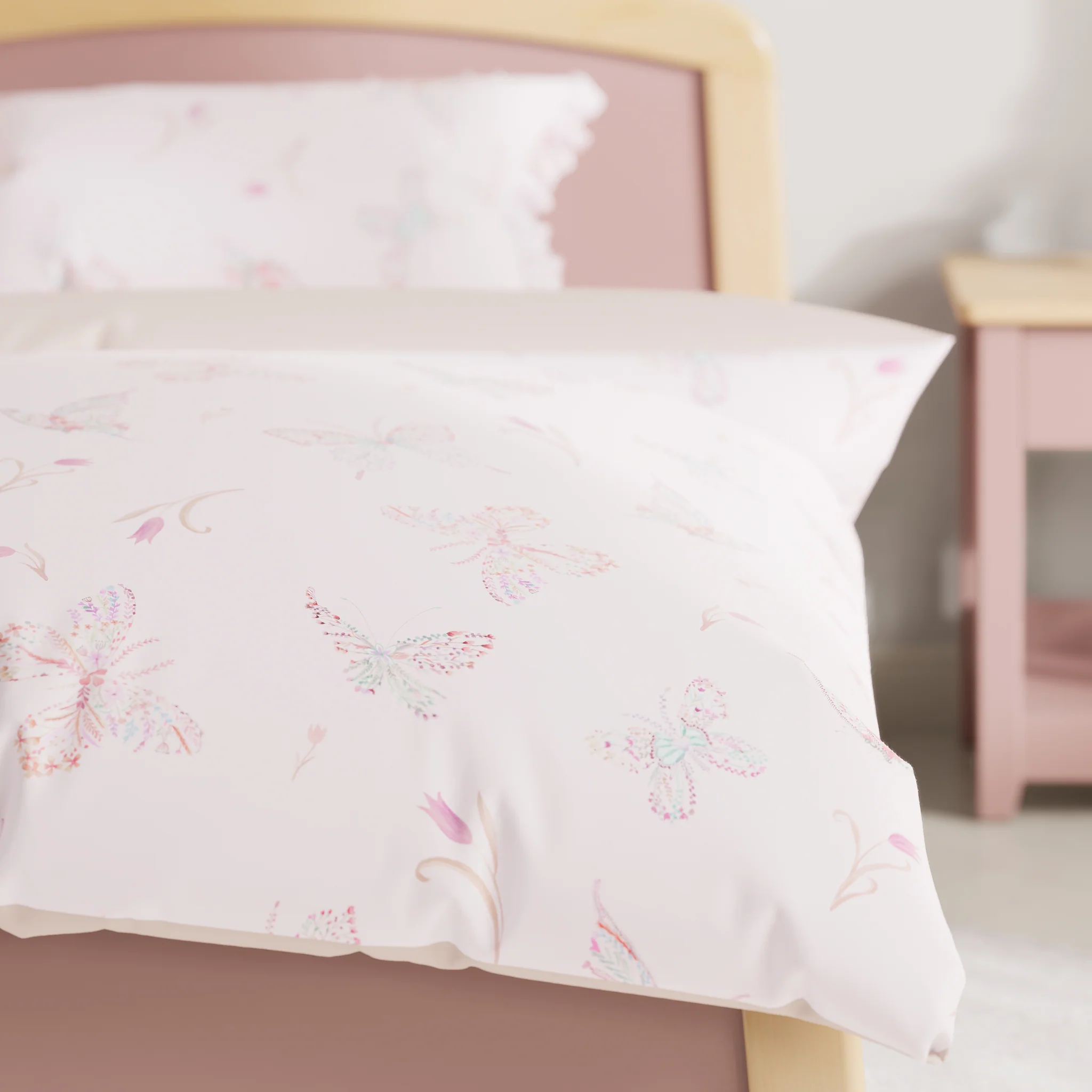 Dreamy Butterfly Single Quilt Cover Set - Image 5