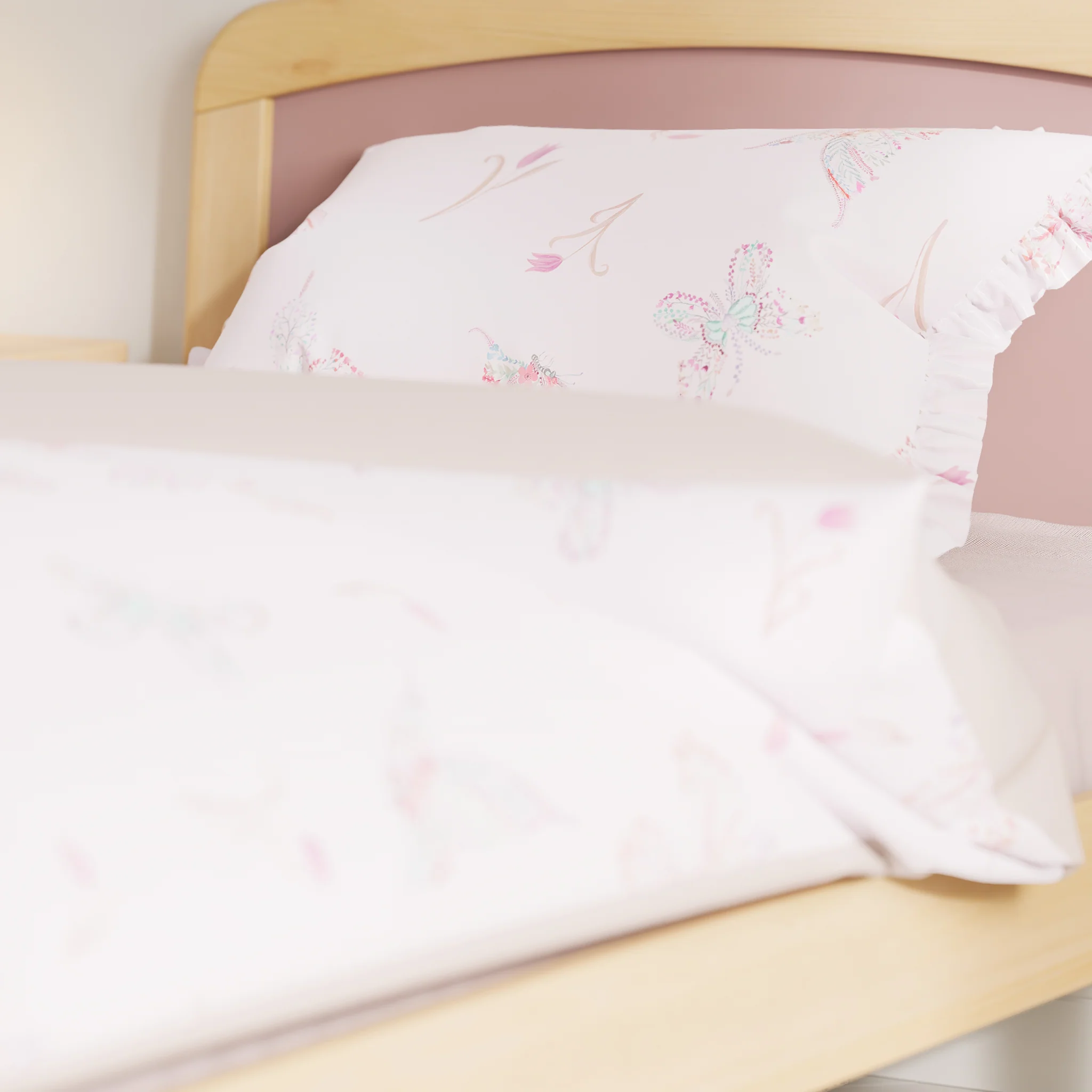 Dreamy Butterfly Single Quilt Cover Set - Image 6