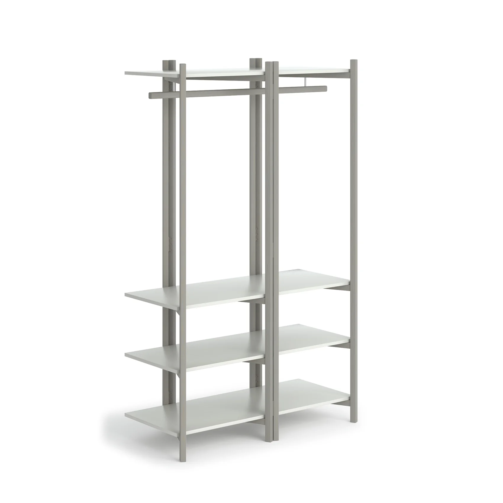 Easy-Move Open Double Wardrobe - Image 4