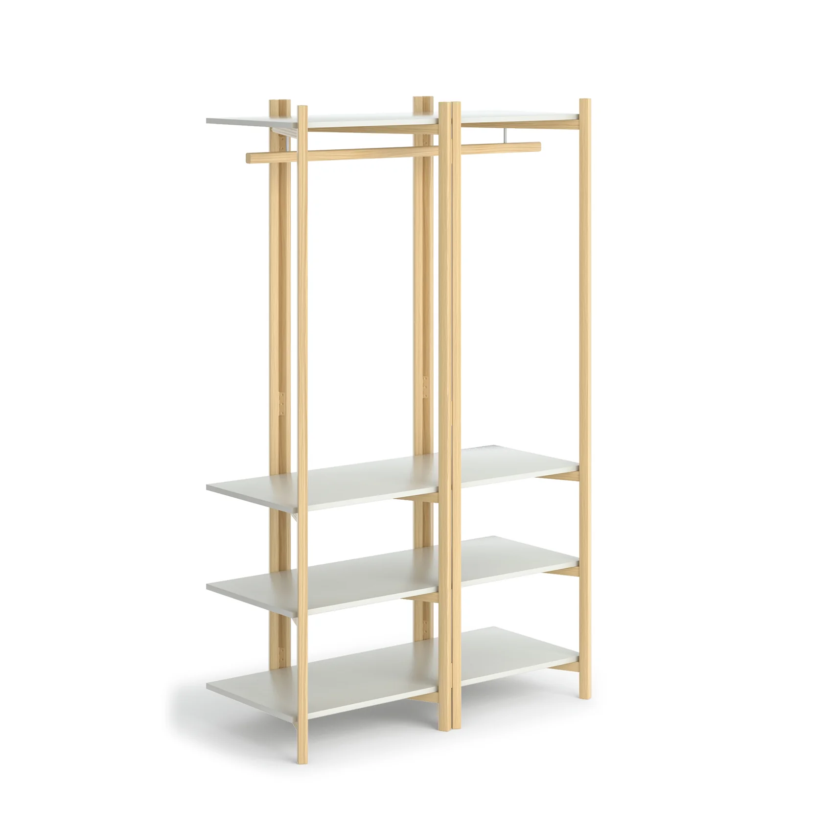 Easy-Move Open Double Wardrobe - Image 5