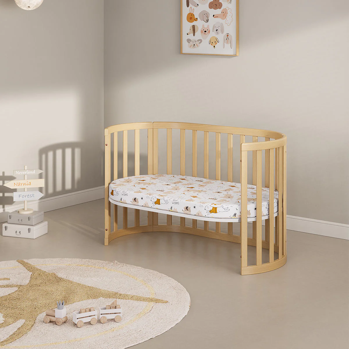 Eden Oval Cot - Image 14