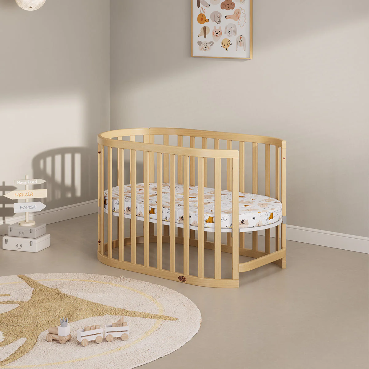 Eden Oval Cot - Image 15