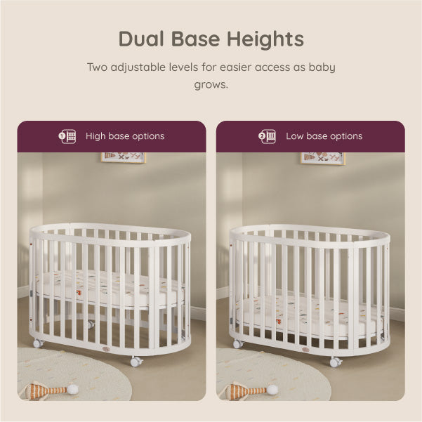 Eden Oval Cot - Image 4